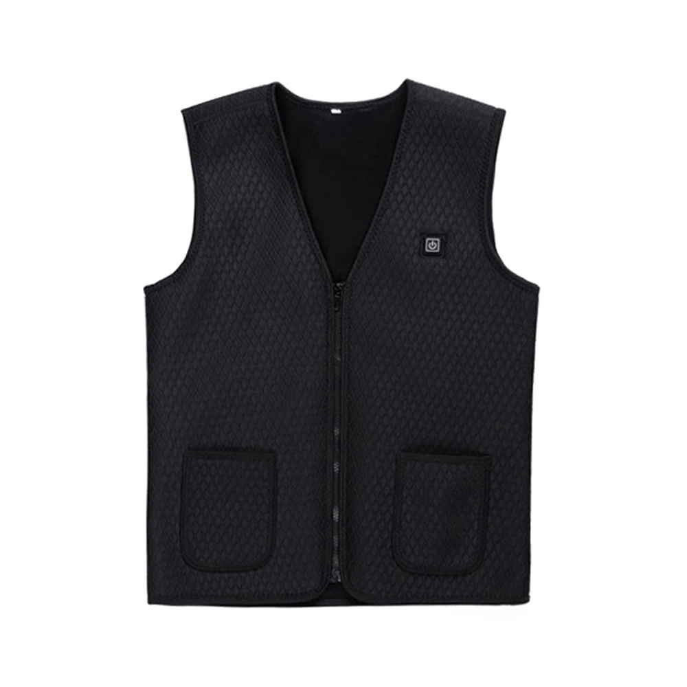 

Winter Recharging Intellegient Heating Vest Electric Thermal Cloth Flexible Outdoor Travel Hiking USB Infrared Heating