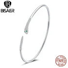 Женские браслеты из серебра 100% пробы, с застежкой-карабином