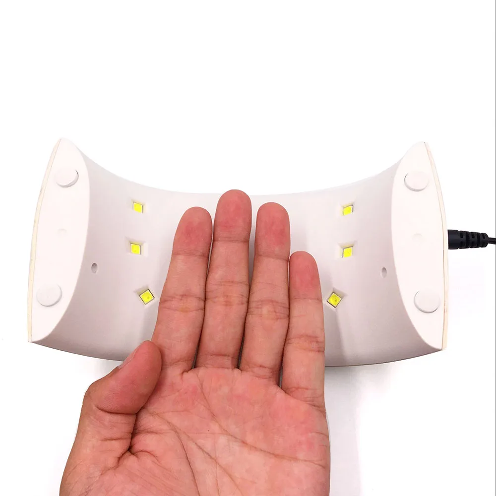 Сушилка для ногтей SUN 9X 18 Вт светодиодная УФ лампа сушки гель лака автоматический