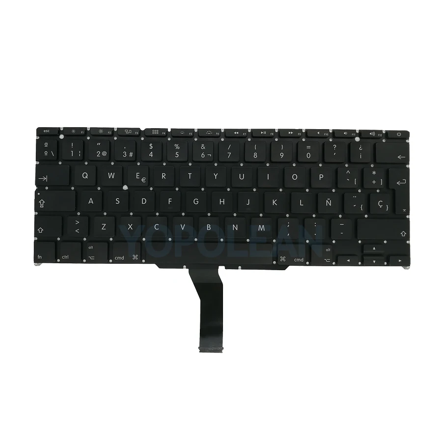 Новая испанская клавиатура + Подсветка для Macbook Air 11 дюймов A1465 A1370 2011 2015