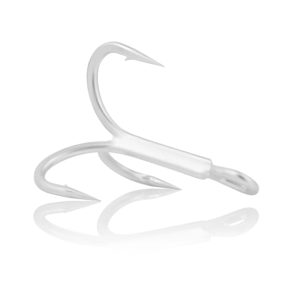 5 шт./компл. острые тройные Якорные крючки крючок для морской рыбалки Крючки