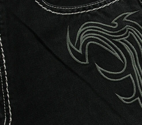 

Mens Baggy Jeans Men Wide Leg Denim Pants2021 New Fashion Embroidery Skateboarder Jeans