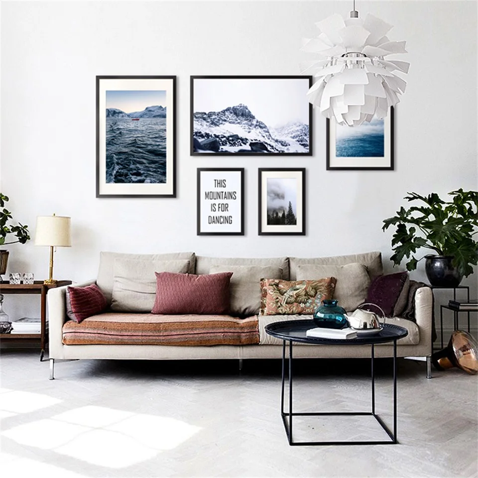 Пейзаж плакат морской пейзаж принты Картина на холсте настенные картины для