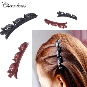 26 шт, женские заколки для волос, пластиковые заколки для волос, для женщин, девочек, милый рыбий гребень, 3 секции, когти, заколки, аксессуары