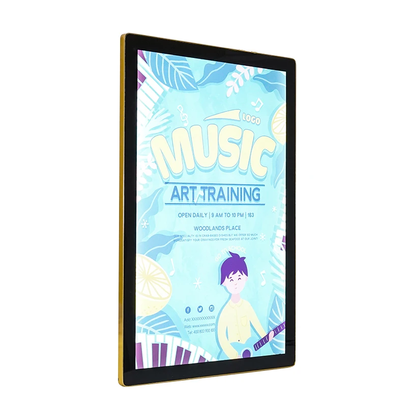 Настраиваемая рамка led кинопостеры 27x40 фильм плакат с подсветкой рамки