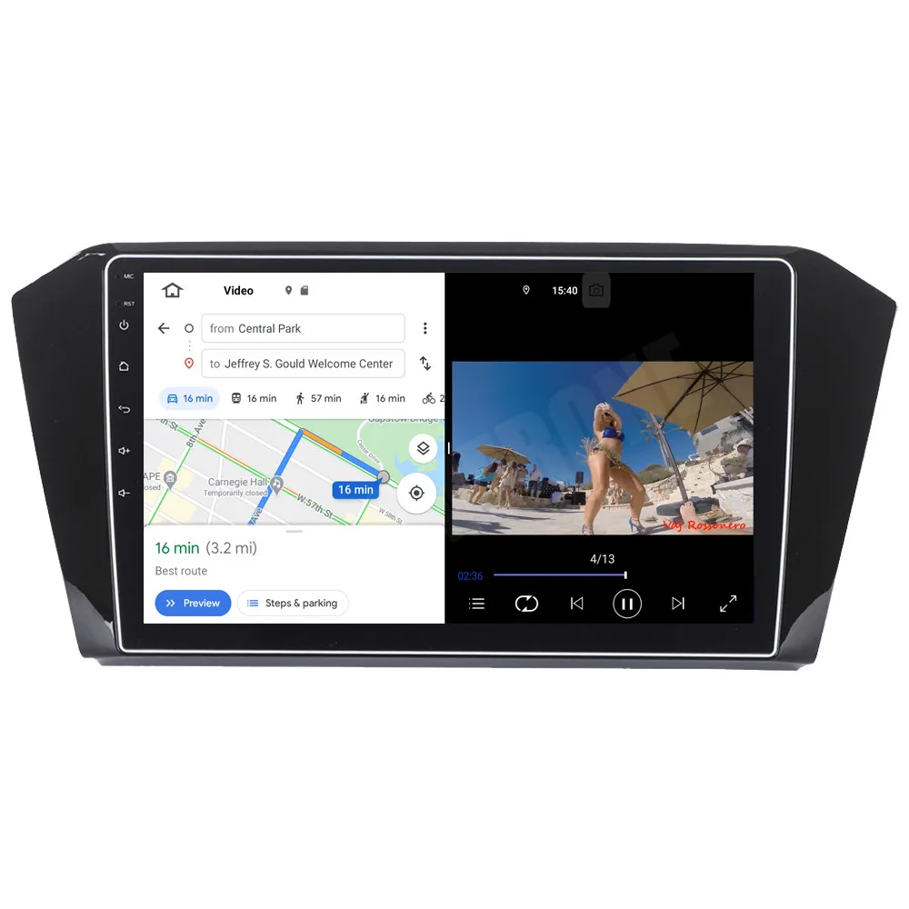 Автомобильный мультимедийный плеер для VW Magotan Passat 2015 2016 2017 Android 10 Восьмиядерный