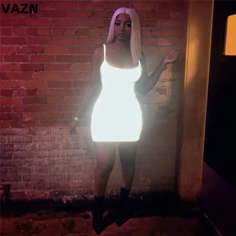 Элегантный продукт 2019 летнее сексуальное серебристое мини-платье на