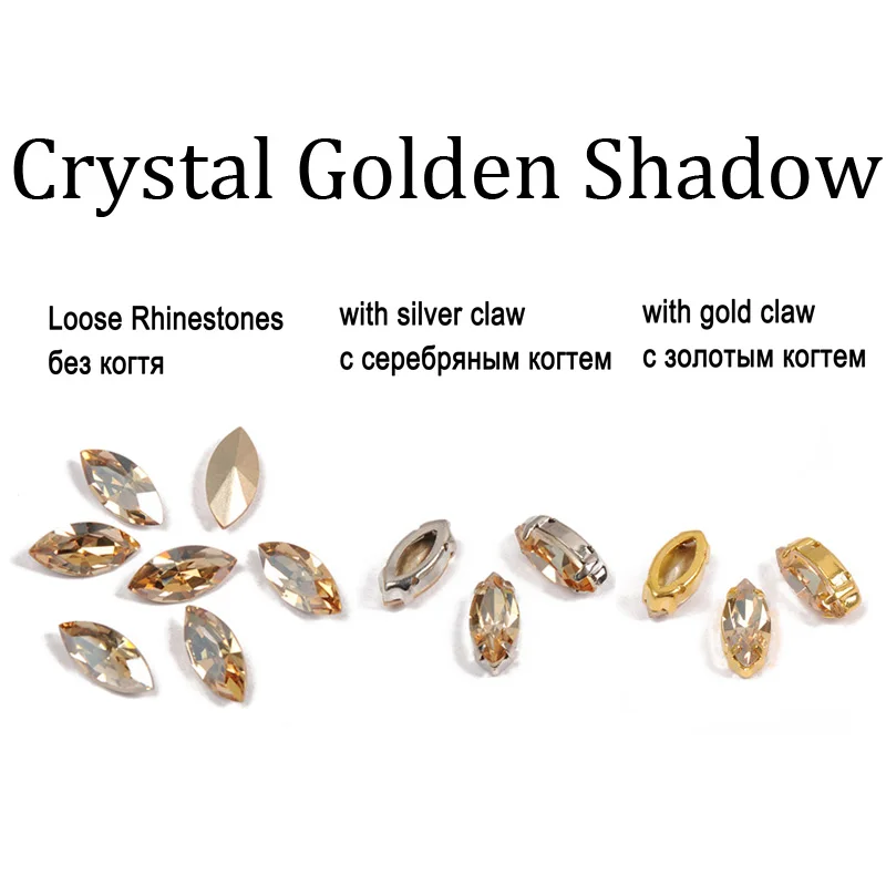 

Super Glitter Rhinestones Strass Glass Horse Eyes Stones Colorful Decorative Sewn Rhinestones For Dress Handicrafts Accessories