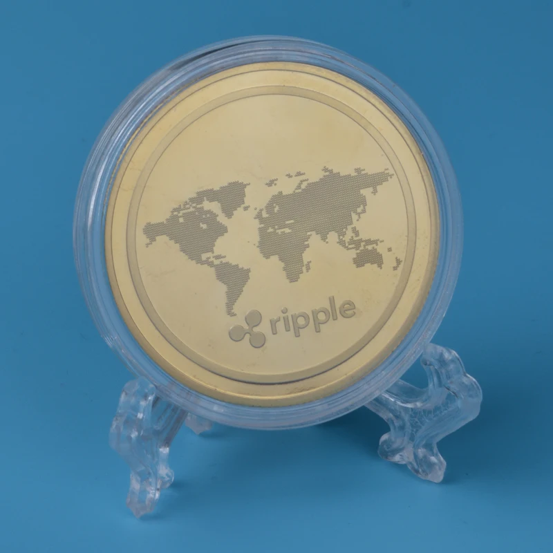 Позолоченные серебряные биткоины физическая металлическая Виртуальная монета