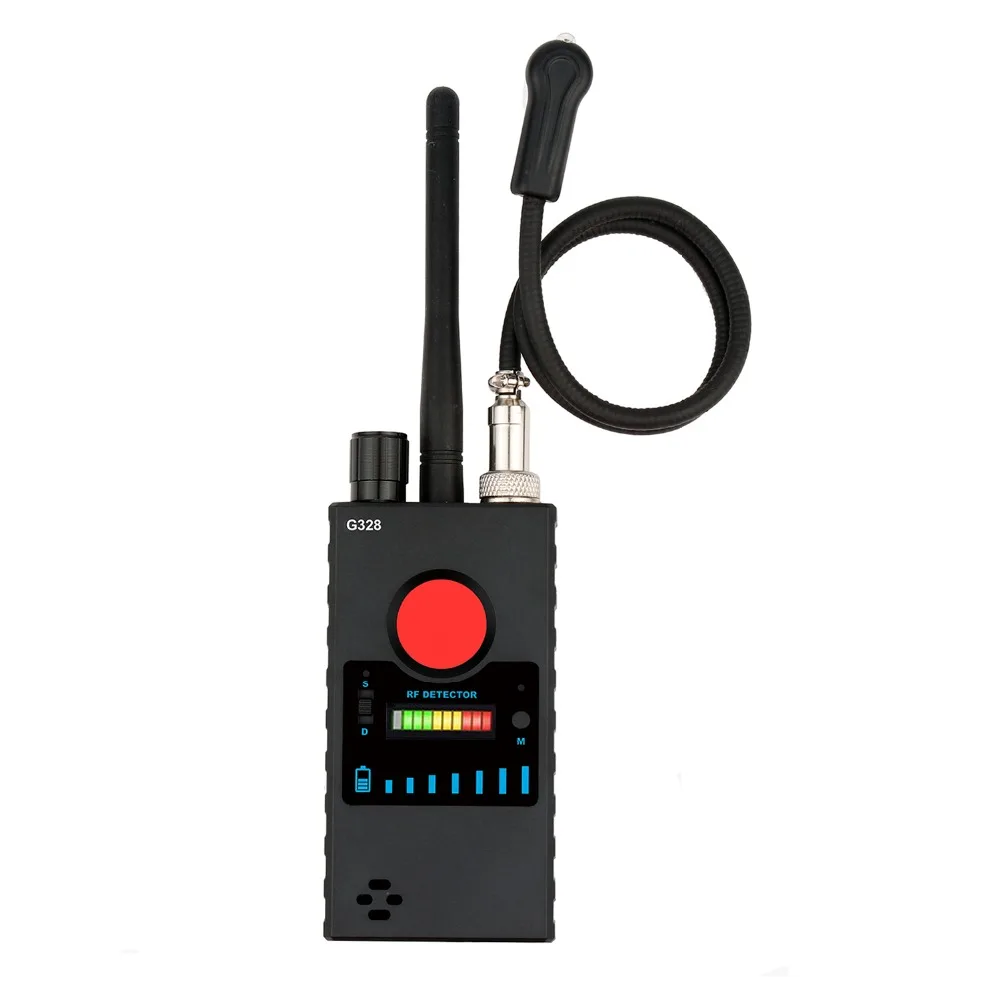 

Professional RF Signal Anti Candid Magnetic GPS Locator Wireless GSM Bug Finder Dual Antenna Anti Candid Camera Detector