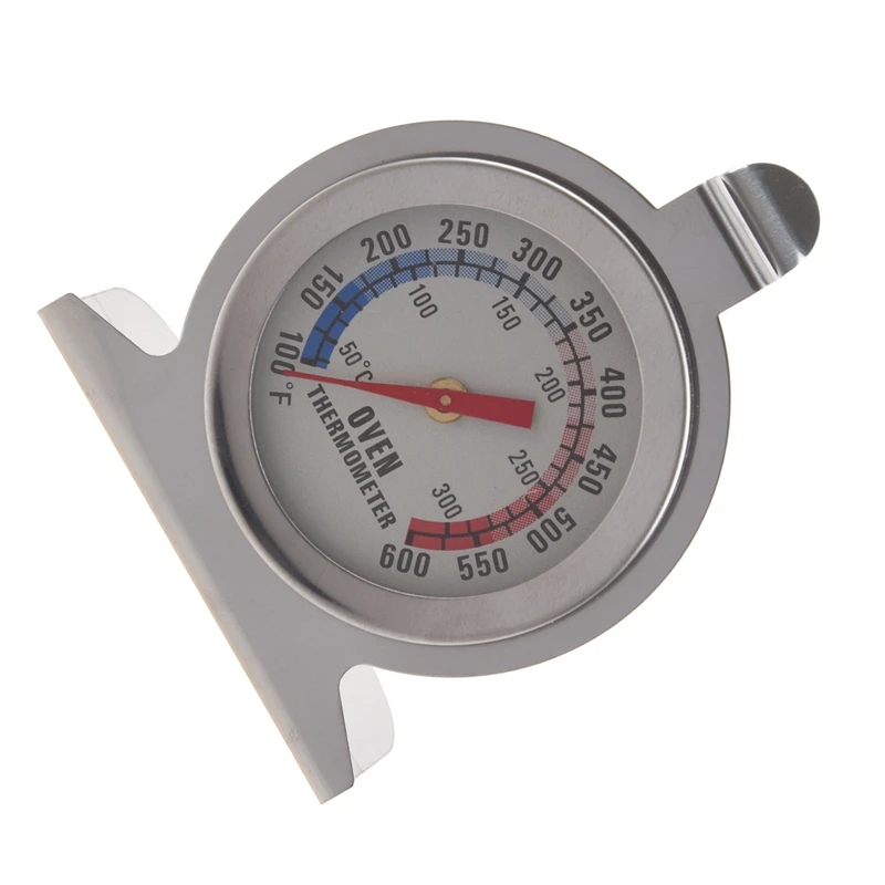 

Stainless Steel Oven Thermometer - Hang Or Stand In Oven