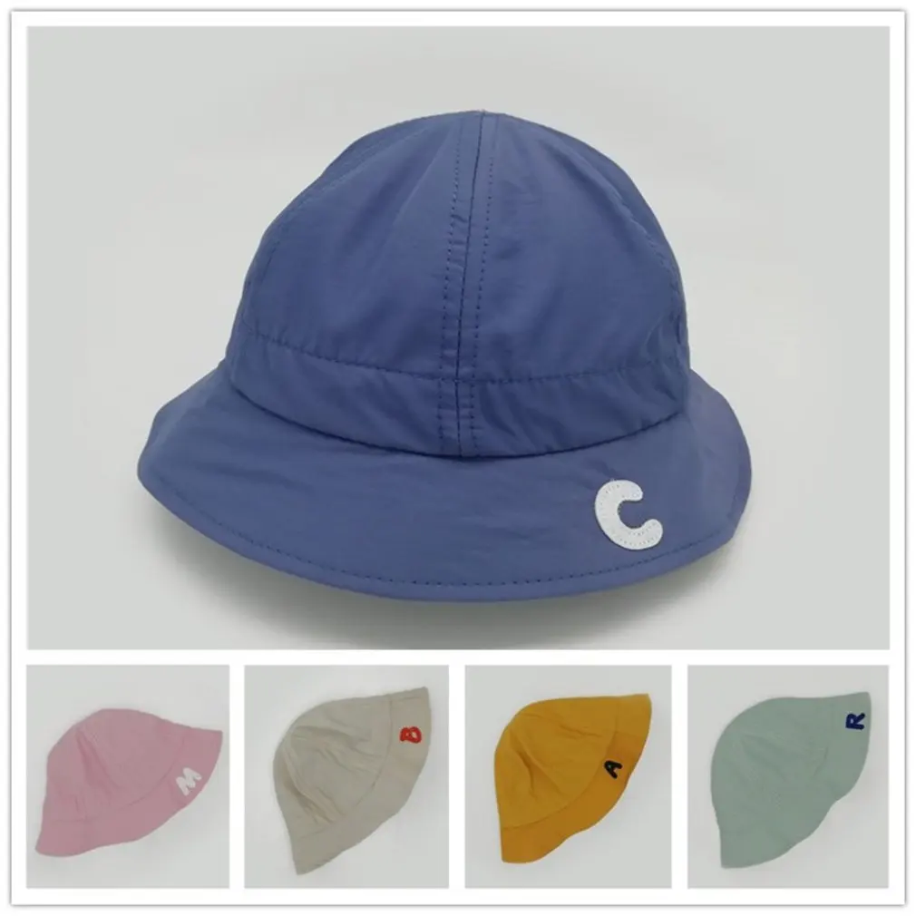 

Summer Cotton Bucket Hats Sunscreen Panama Hat Simple Pure Color Sunbonnet Fedoras Outdoor Fisherman Hat Beach Cap