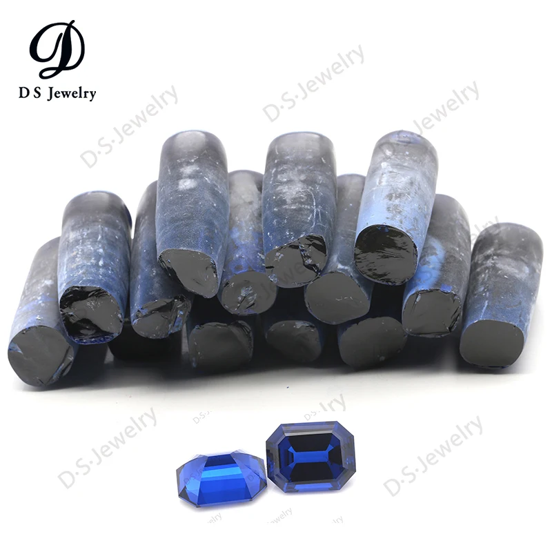 Китай заводская цена синий шпинель сапфир драгоценные камни камень для