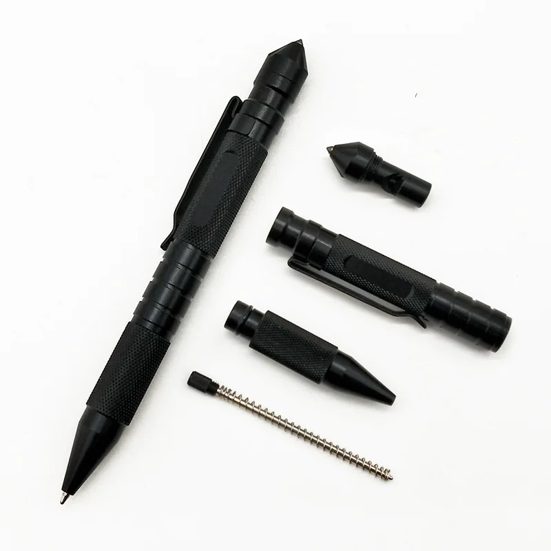

Portable Multi-Function 3-In-1 Tactical Pen Whistle Emergency Self Defense EDC Tool Outdoor Survival Self Rescue Dropshipping