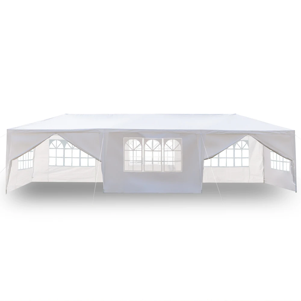 SKU37527211-tienda de campa&ntilde;a de 3x9m con ocho lados, dos puertas, para fiestas, bodas, jard&iacute;n, impermeable, para eventos-0