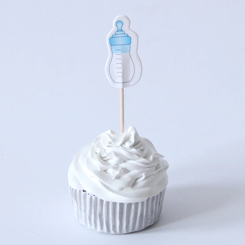 20 шт./лот детский душ кекс верхние пики для мальчиков и девочек вечерние подарки