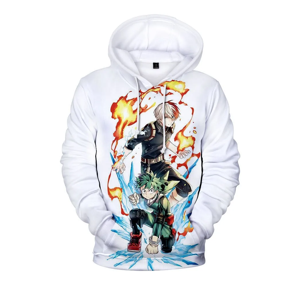 

My Hero Academia Hoodie Sweatshirt Spring & Fall Harajuku Man / Woman Cartoon Funny Anime Costume