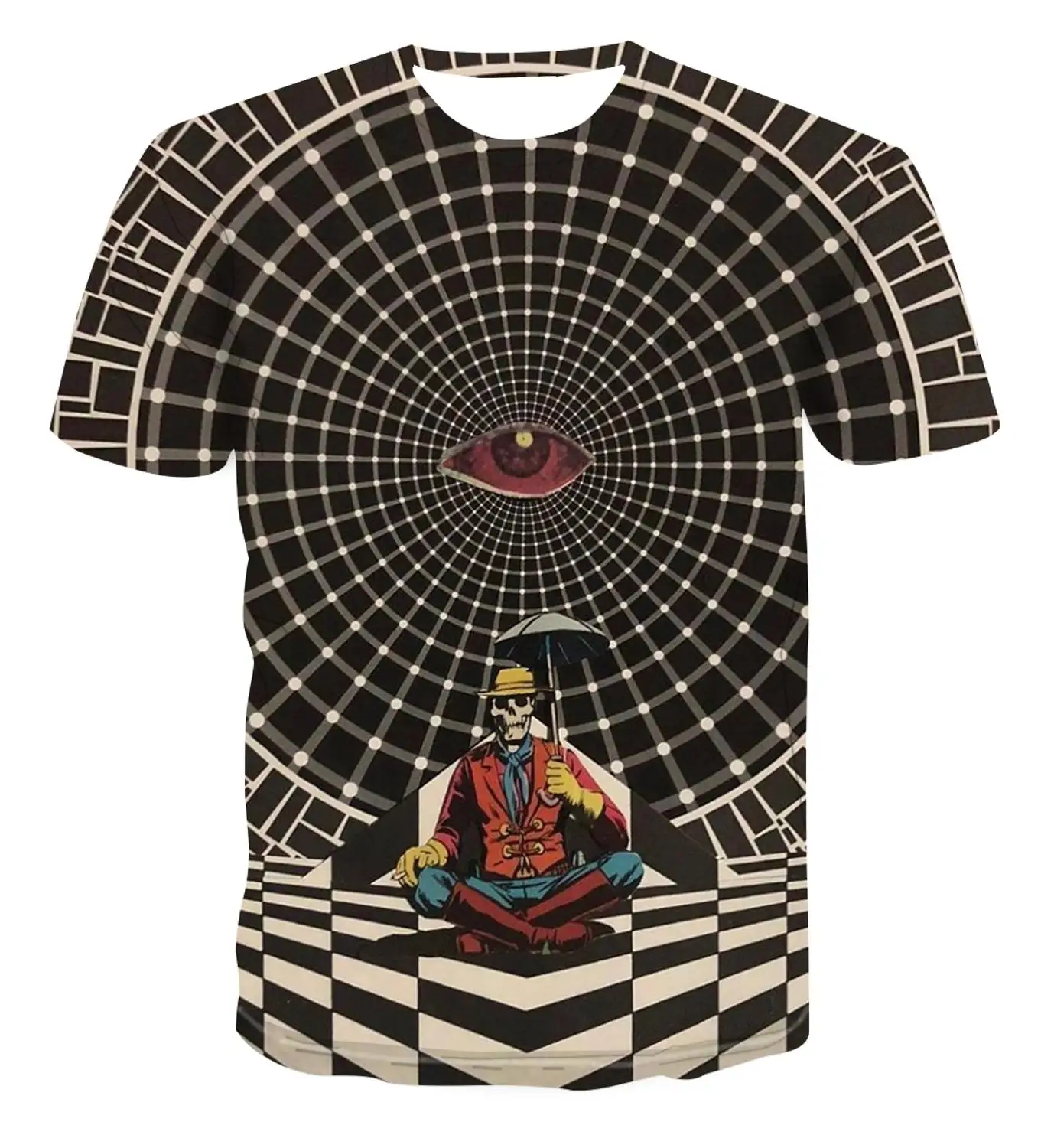 Мужская и женская футболка с 3d принтом модная уличная мультипликационным