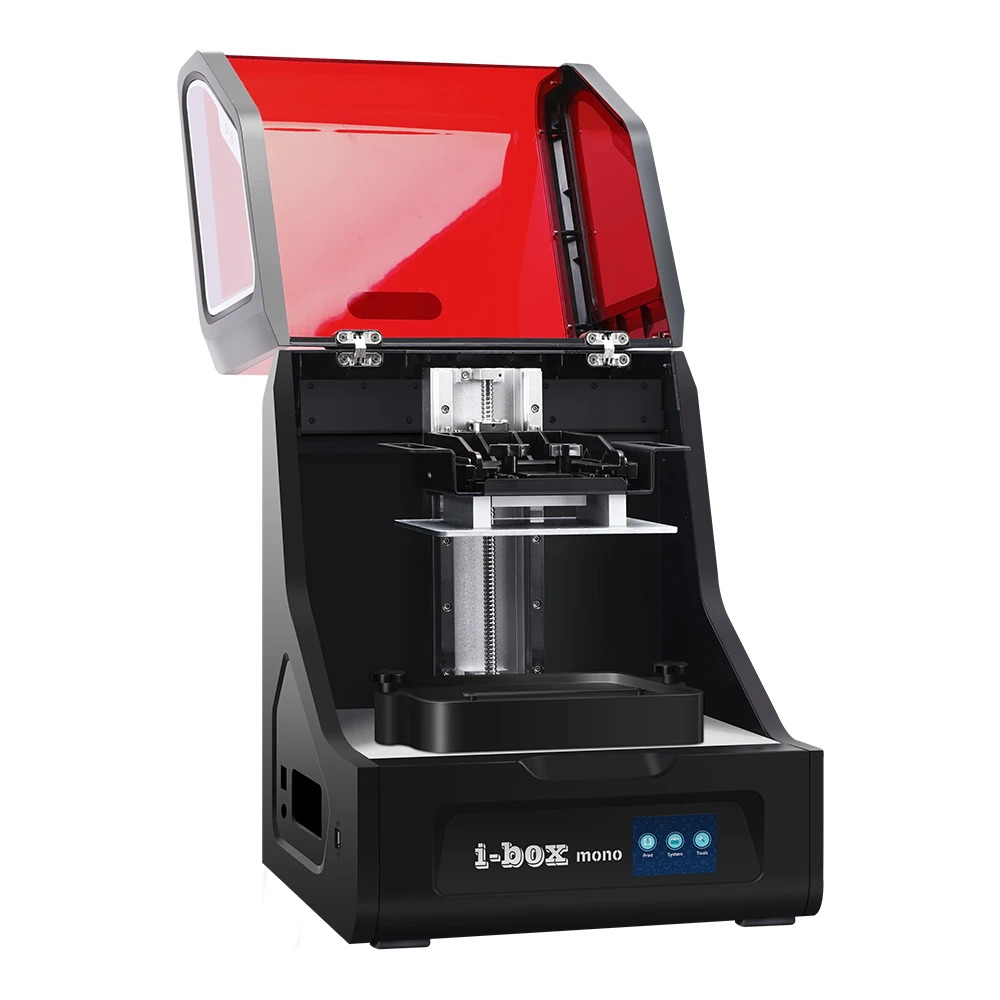 3D принтер QIDI TECH i Box UV Resin 4K ЖК дисплей 8 9 дюйма сенсорный экран 3 5 192*120*200 мм большой