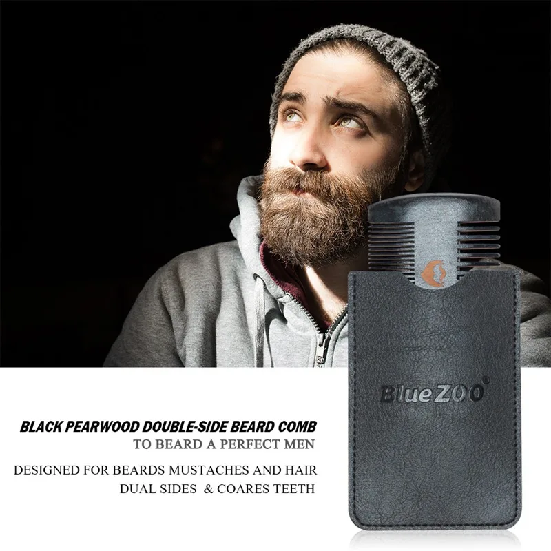 BlueZOO 7 шт./компл. Для мужчин борода стиль увлажняющий натуральный органический