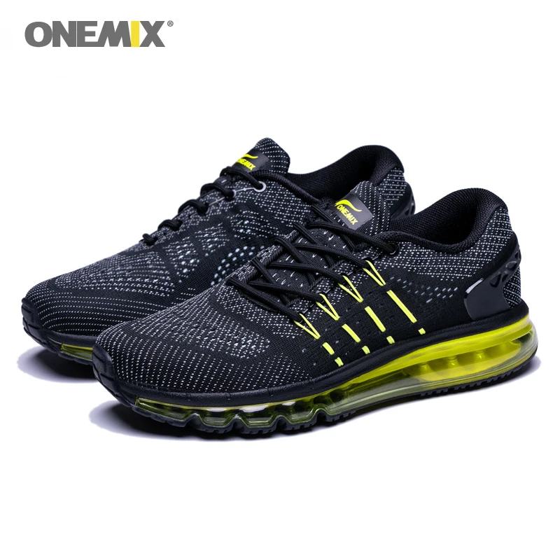 Onemix Air мужские кроссовки амортизация уникальный дизайн дышащая Спортивная обувь уличные кроссовки мужские zapatos de hombre
