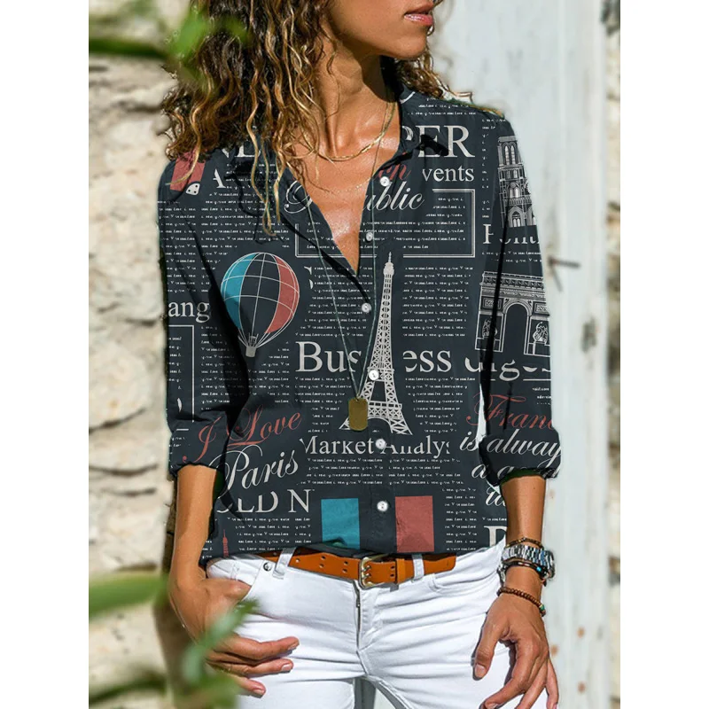 Элегантные винтажные рубашки с принтом пейсли новинка 2021 осенне-зимняя женская