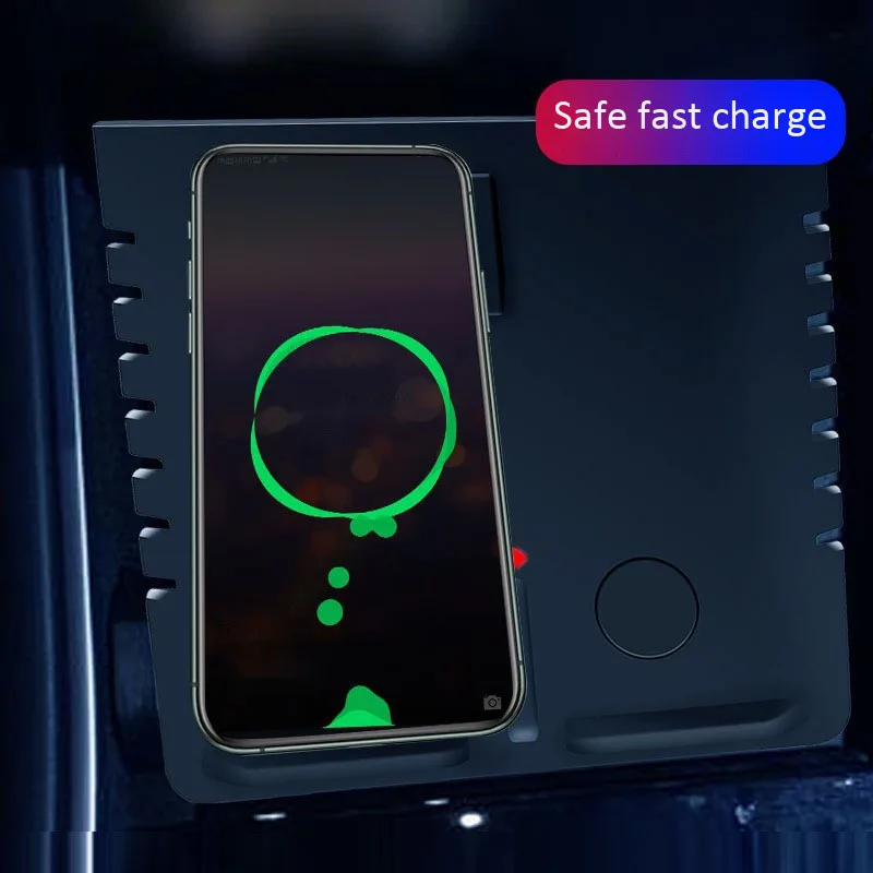 Беспроводное зарядное устройство для Tesla Model 3 Dual Qi беспроводное мобильного