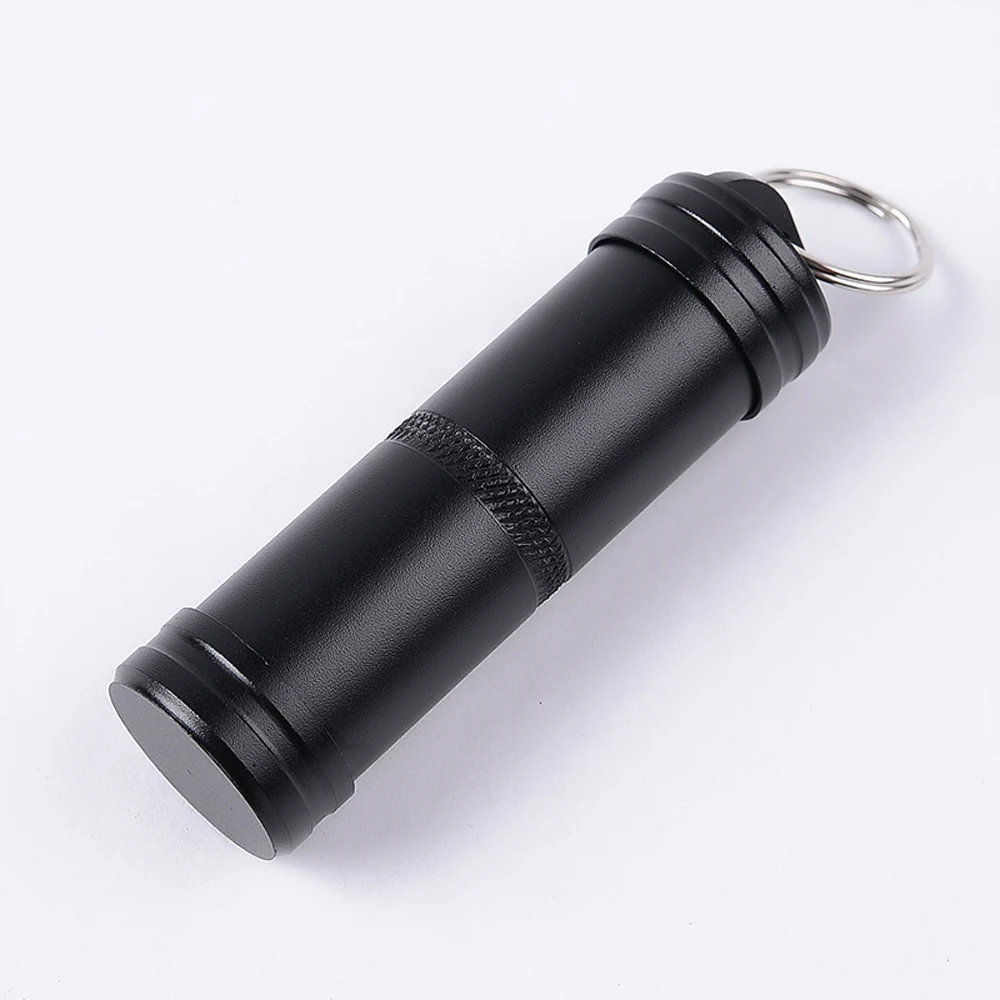 Металлическая Водонепроницаемая бутылка для таблеток с ЧПУ первой