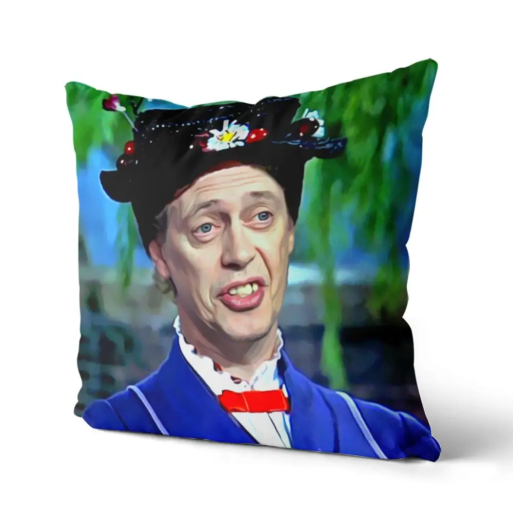 Стив бусеми попбунты хлопчатобумажные парусиновые Индивидуальные наволочки под