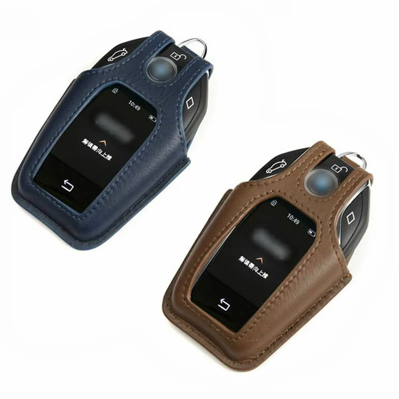 Чехол для автомобильного ключа кожаный чехол пульта дистанционного управления