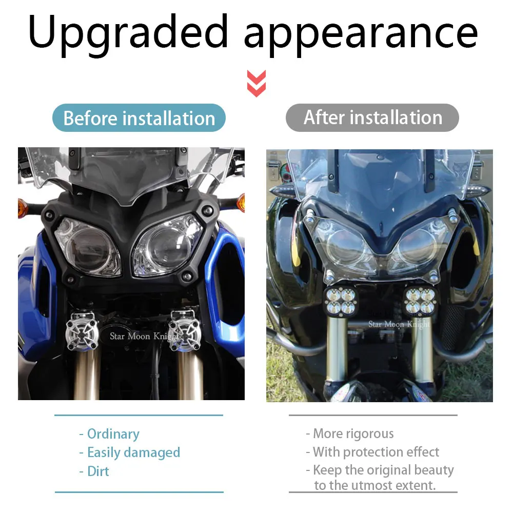 Для YAMAHA XT 1200 Z XT1200Z xt1200 Super Tenere 2010 Мотоциклетные аксессуары акриловая Защитная