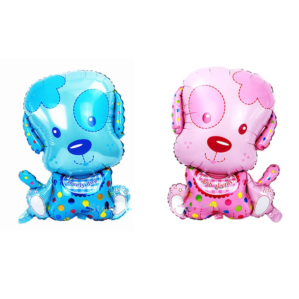 

Lovely Dog Foil Balloons Baby Shower Birthday Air Ball Decoration Ballon Kids Inflatable Toy Wedding Anniversaire Party Supplies