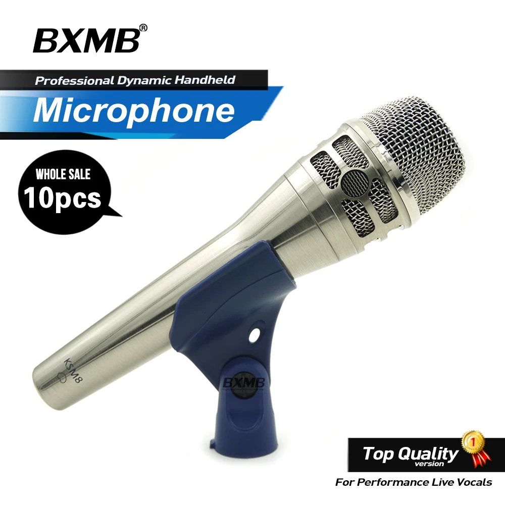 Профессиональный суперкардиоидный проводной микрофон KSM8N класса А 10 шт.