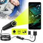 Камера-Эндоскоп для автомобилей, Android, смартфонов, USB Тип C, эндоскопическая камера для осмотра, компактная камера для эндоскопии автомобиля