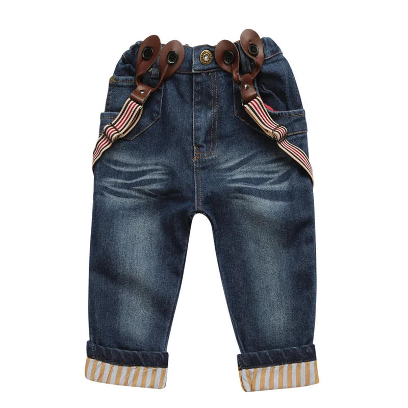 

2020 European and American new children's denim boys car jersey jeans three-piece suit