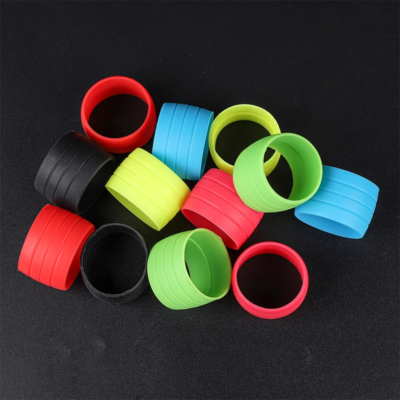 

Handlebar with Fixed Ring Sleeve Road Mountain Bike Winding Bend Bar Non-slip Silicone Belt Buckle Line Protection Tools