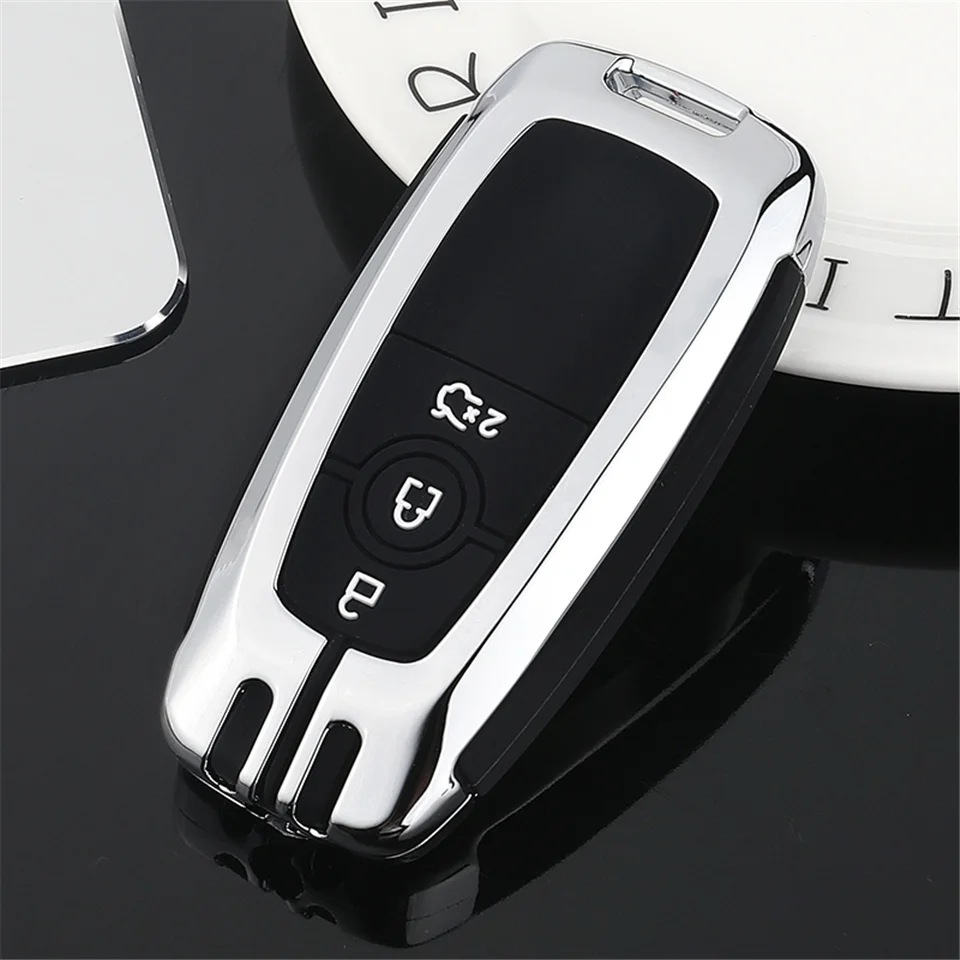 Copertura della cassa chiave dell'automobile per Ford Fusion Mustang Explorer F150 F250 F350 2017 2018 EcoSport Edge S-MAX Ranger Lincoln Mondeo fiesta - He7aec912079544b5aeab6f9390fb36e4D