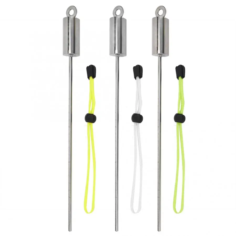 Нержавеющая сталь 30 см Дайвинг палочка для лобстера указатель подводный