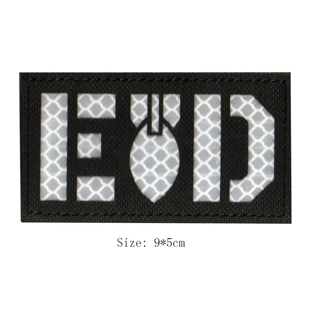 1 шт. светоотражающий армейский веер камуфляжный значок для морального духа