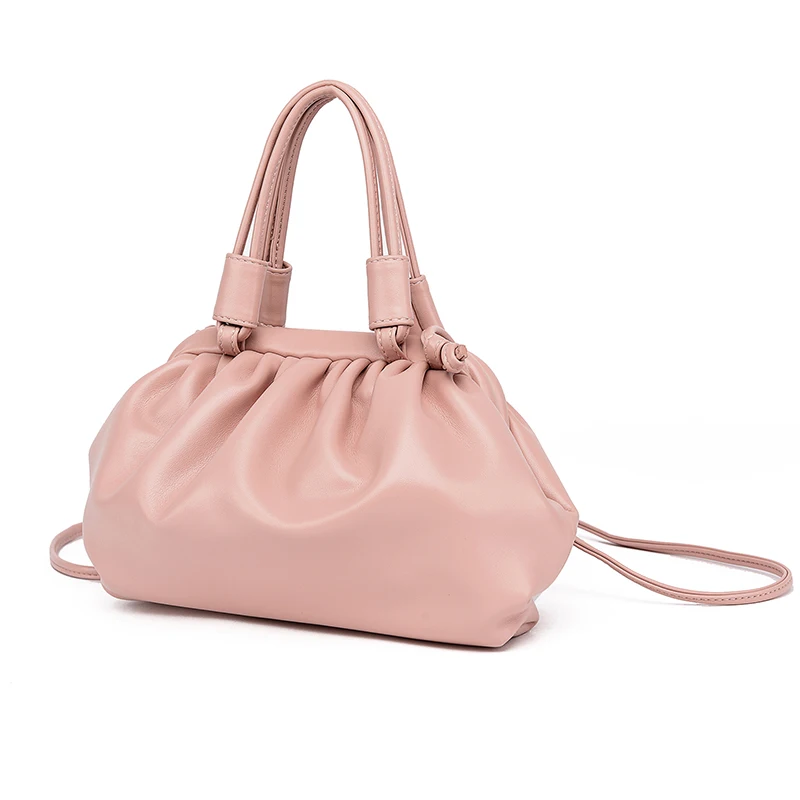 Красочная женская сумка тоут с рюшами дизайнерские высококачественные Сумки из