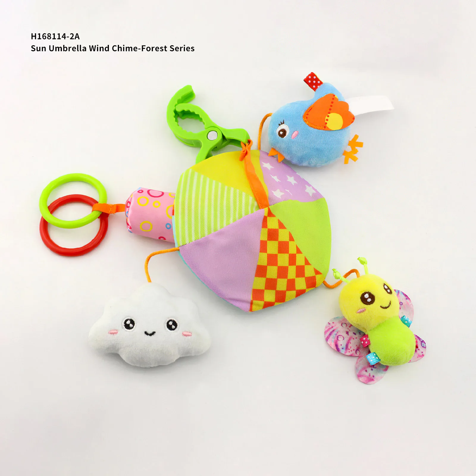 

Baby Toys 0-12 Months Cute Animal Rattles for Kid Crib Mobile Newborns Toy for Stroller Cart Infant Plush Toy Educational Toys