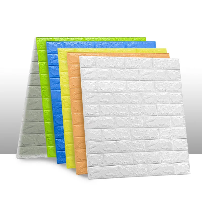 Белая серая мраморная мозаика кирпичная самоклеящаяся настенная плитка