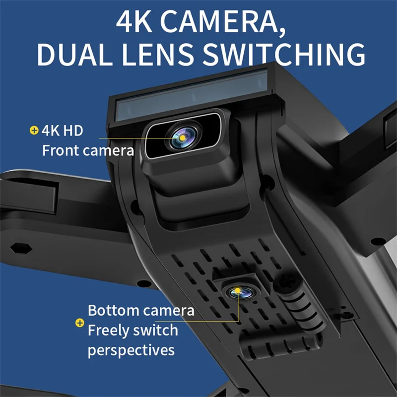 Дрон SG700 MAX с двойной HD-камерой складной Квадрокоптер бесщеточным Мотором EIS и