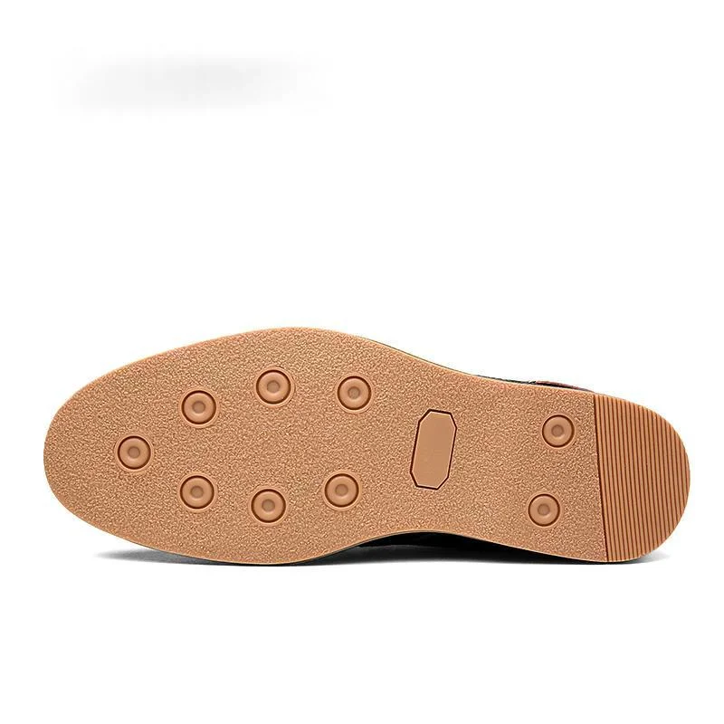 

2021 New Men Oxford Genuine Leather Dress Shoes Lace Up Flats Male Casual Shoes Footwear Men Big Size 39-45