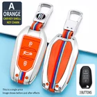 Чехол для автомобильного ключа с дистанционным управлением из цинкового сплава для Peugeot 308 408 508 2008 3008 4008 Citroen C4 C4L C6 C3-XR Picasso DS3 DS4 DS5