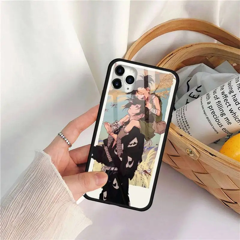 

Japan Anime Noragami Phone Case Tempered glass For iphone 11 12 PRO MAX X XS XR 5C 6 6S 7 8 plus