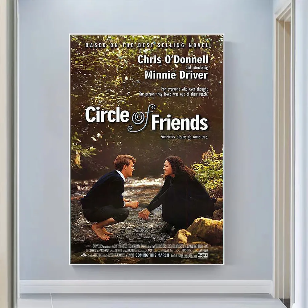 

V2477 Circle Of Friends Винтаж, классическое кино ткань HD постер художественное украшение для дома в подарок