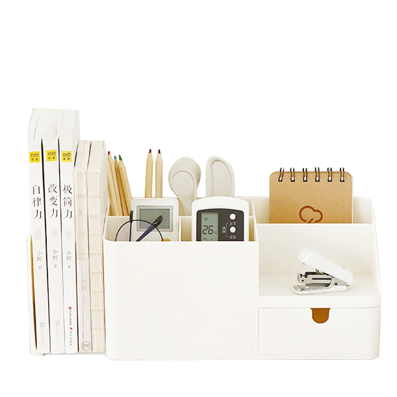 

Multifunctional Stationery Holders Desk Office Organizer Desktop Pen Book Stationery Holder Storage Box Office School Supplies