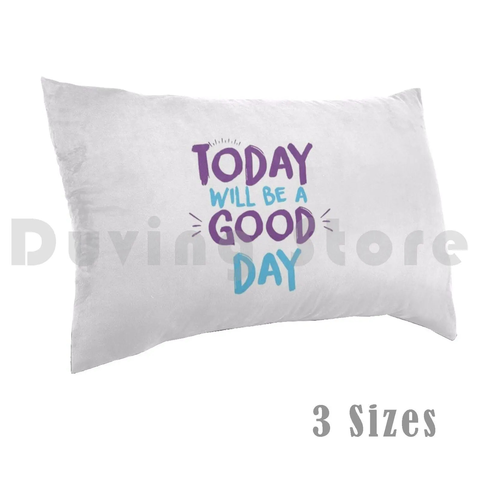 

Чехол-Подушка с принтом «Сегодня будет хороший день», Размеры 35x50