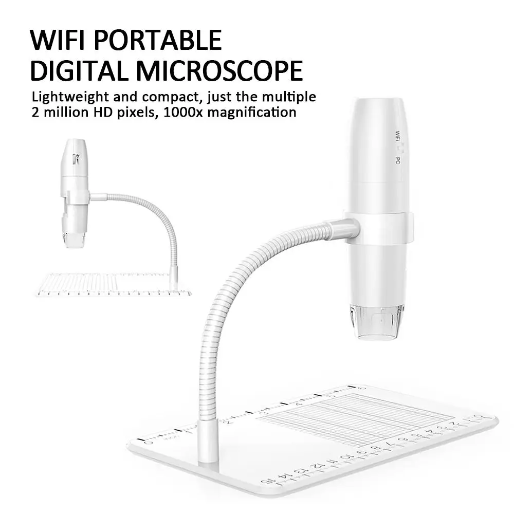 Wifi эндоскоп ручной цифровой микроскоп мониторинг компьютеров Водонепроницаемый